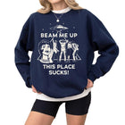 Sudadera Stranger Things Beam Me Up This Place Sucks