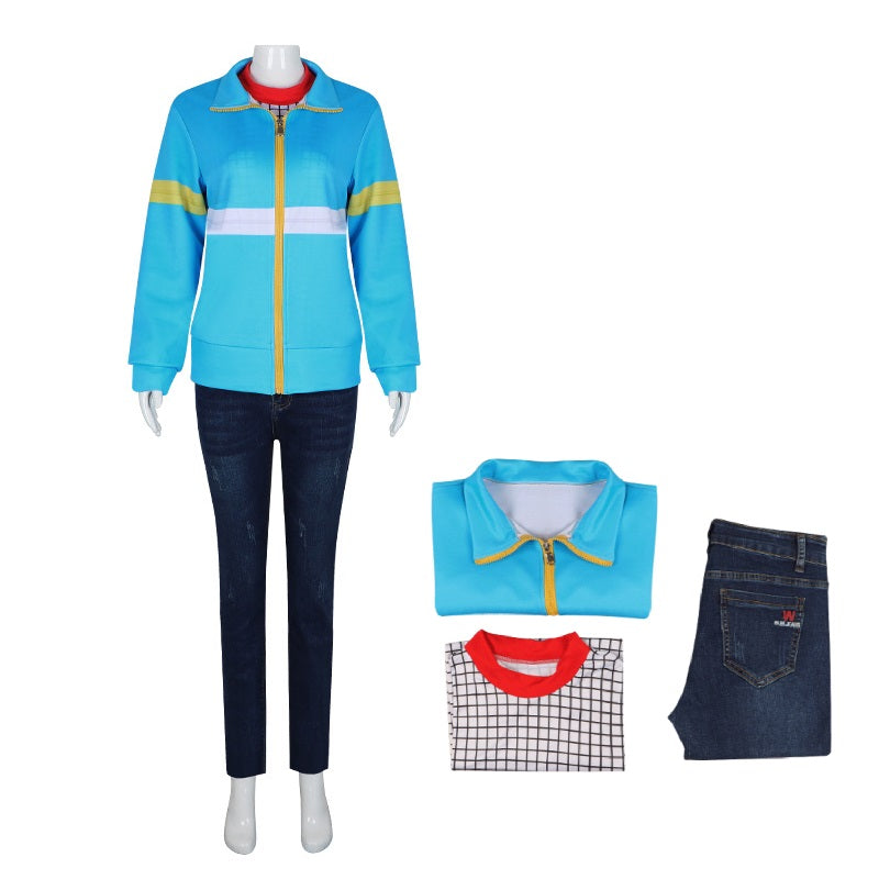 Tenue complète cosplay Stranger Things style Max Mayfield 3 pièces – visuel 2