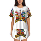 Pijama corto de mujer Stranger Things Mighty Hawkins Rangers