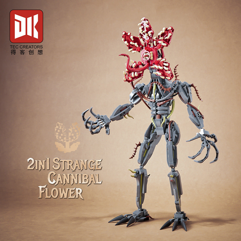 Figurine à construire Stranger Things Demogorgon 2 en 1 vu de face