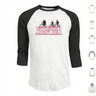 Camiseta de hombre béisbol manga 3/4 Stranger Things Very Merry Christmas del revés