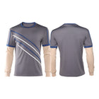 Camiseta cosplay Will Byers Stranger Things gris a rayas
