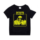 Camiseta infantil negra Stranger Things Dungeons y Demogorgons