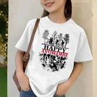 Camiseta infantil Stranger Things las bicis de Hawkins