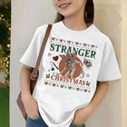 Camiseta infantil Stranger Things Navidad en Hawkins