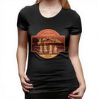 Camiseta de mujer Stranger Things Welcome to Hawkins Indiana escudo