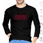 Camiseta de hombre manga larga Stranger Things Very Merry Christmas del revés