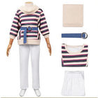 Conjunto infantil Stranger Things Nancy Wheeler jersey de rayas
